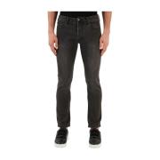 Emporio Armani Denim 5-ficka jeans 8N1J06 1Dhdz Black, Herr