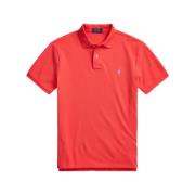 Ralph Lauren Herr Röd Slim Fit Polo Tröja Red, Herr