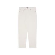 Edwin Vita Herr Jeans 5 Fickor Dragkedja Stängning White, Herr