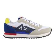 Sun68 Vita Avslappnade Sneakers Multicolor, Herr