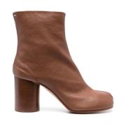 Maison Margiela Brun Tabi Tå Ankelboots Brown, Dam