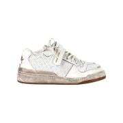 Yves Saint Laurent Vintage Pre-owned Laeder sneakers White, Dam