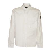 Belstaff Vit Skala Skjorta White, Herr