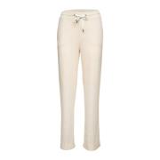 Pinko Paljett Vid Ben Byxor Beige Beige, Dam