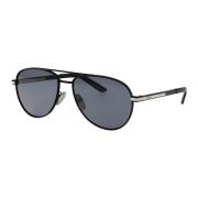 Prada Stylish Sunglasses for Sunny Days Black, Herr