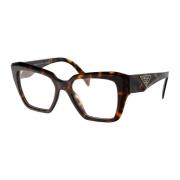 Prada Stiliga Optiska Glasögon Brown, Dam