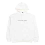 Rassvet Logo Hoodie i vitt bomull White, Herr