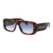 Dsquared2 Stiliga Solglasögon för Soliga Dagar Brown, Herr