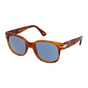 Persol Stiliga solglasögon med modell 0Po3257S Brown, Herr