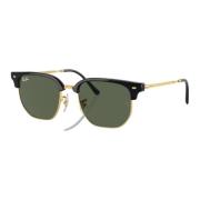 Ray-Ban Clubmaster Junior Sunglasses Black/Grey Green Black, Unisex