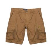 Lyle & Scott Cargo Shorts Brown, Herr