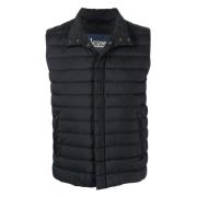 Herno Svart Puffer Vest Black, Herr