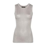 Fabiana Filippi Ljusgrå Topwear Ss24 Gray, Dam