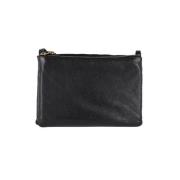 Celine Vintage Pre-owned Laeder crossbodyvskor Black, Dam