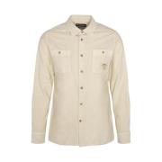 Barbour Bentham Putty Skjorta Beige, Herr