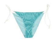 MC2 Saint Barth String Bikini med Snören Blue, Dam