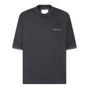 Sacai Herr Svarta T-shirts & Polos Black, Herr