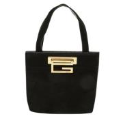 Gucci Vintage Pre-owned Mocka gucci-vskor Black, Dam