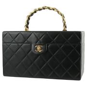 Chanel Vintage Pre-owned Laeder handvskor Black, Dam