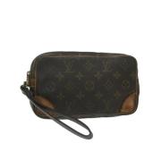 Louis Vuitton Vintage Pre-owned Canvas louis-vuitton-vskor Brown, Dam