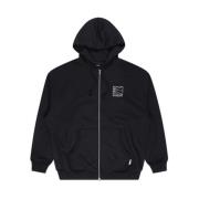 Rassvet Mini Logo Zip Hoodie i Svart Black, Herr