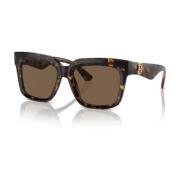 Burberry Elegant solglasögon med TB-logotyp Brown, Dam