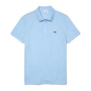 Lacoste Klassisk Polo i Olika Färger Blue, Herr