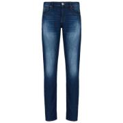 Armani Exchange Byxor - Herr Armani Exchage 5 Fickor Denim Blue, Herr