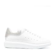 Alexander McQueen Studded Oversized Sneakers White, Herr