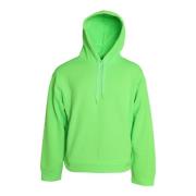 Dolce & Gabbana Neon Green Hooded Pullover Sweater Green, Herr