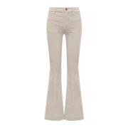 Seafarer Delphine Byxor Beige, Dam