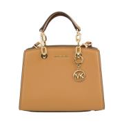 Michael Kors Läder Crossbody Väska Brown, Dam