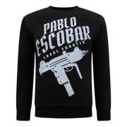 Local Fanatic Pablo Escobar Uzi Herrtröja Black, Herr