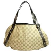 Gucci Vintage Pre-owned Canvas gucci-vskor Brown, Dam