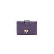 Prada Vintage Pre-owned Canvas plnbcker Purple, Dam