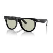 Ray-Ban Wayfarer Reverse Solglasögon Svart Grön Black, Herr