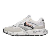 Voile Blanche Mocka och tyg sneakers Shine. Multicolor, Herr