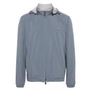 Corneliani Wind Jackets Blue, Herr