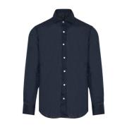 Barba Casual Shirts Blue, Herr