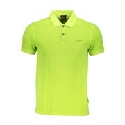 Hugo Boss Grön Polo T-shirt med Logotyp Green, Herr