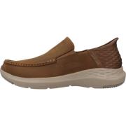 Skechers Casual Slip-On Loafers Brown, Herr