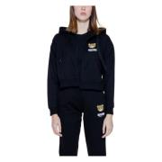 Moschino Hoodie Vår/Sommar Kollektion Kvinna Black, Dam