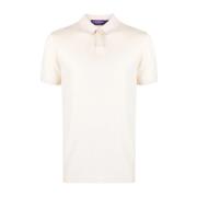 Ralph Lauren Beige Casual Polo Shirt Män Beige, Herr