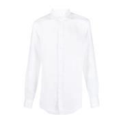 Ralph Lauren Vit Casual Långärmad Skjorta White, Herr