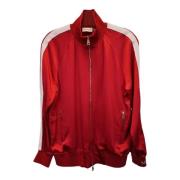 Moncler Pre-owned Pre-owned Polyester ytterklder Red, Dam