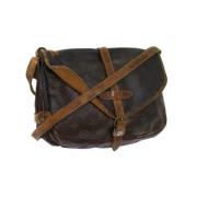 Louis Vuitton Vintage Pre-owned Canvas louis-vuitton-vskor Brown, Dam