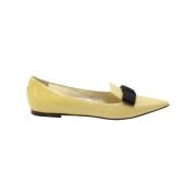 Jimmy Choo Pre-owned Pre-owned Laeder lgskor Yellow, Dam