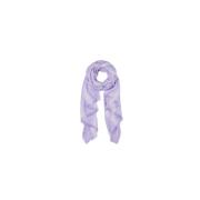 Liu Jo Elegant Shawl Scarf Purple, Dam