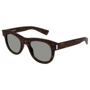 Saint Laurent Havana/Grey Solglasögon SL 571 Brown, Unisex