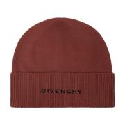 Givenchy Ull Logo Mössa Brown, Herr